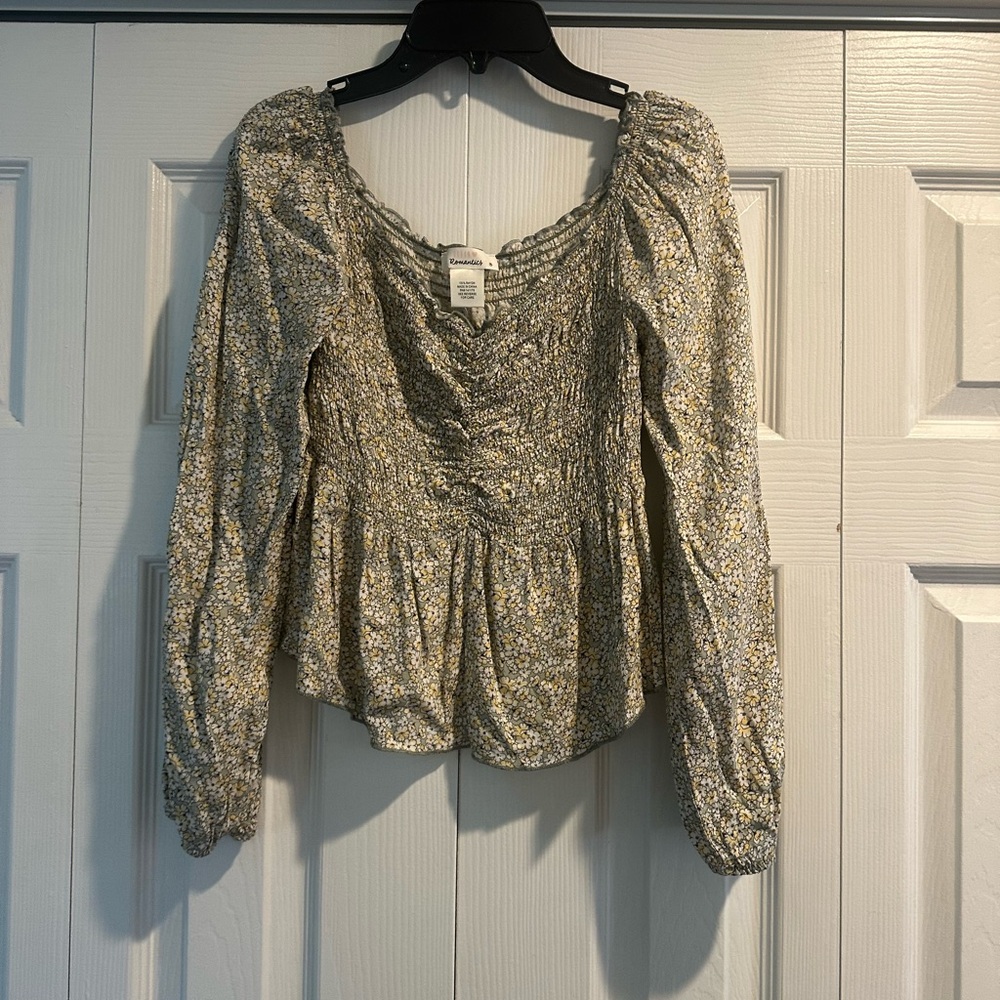 Urban Romantics Flower Shirt